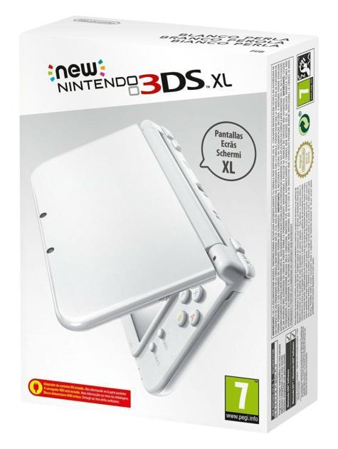 NINTENDO Nintendo New 3DS XL console bianco perla